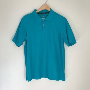 Club Room 100% Pima Cotton Blue Polo Sz Medium